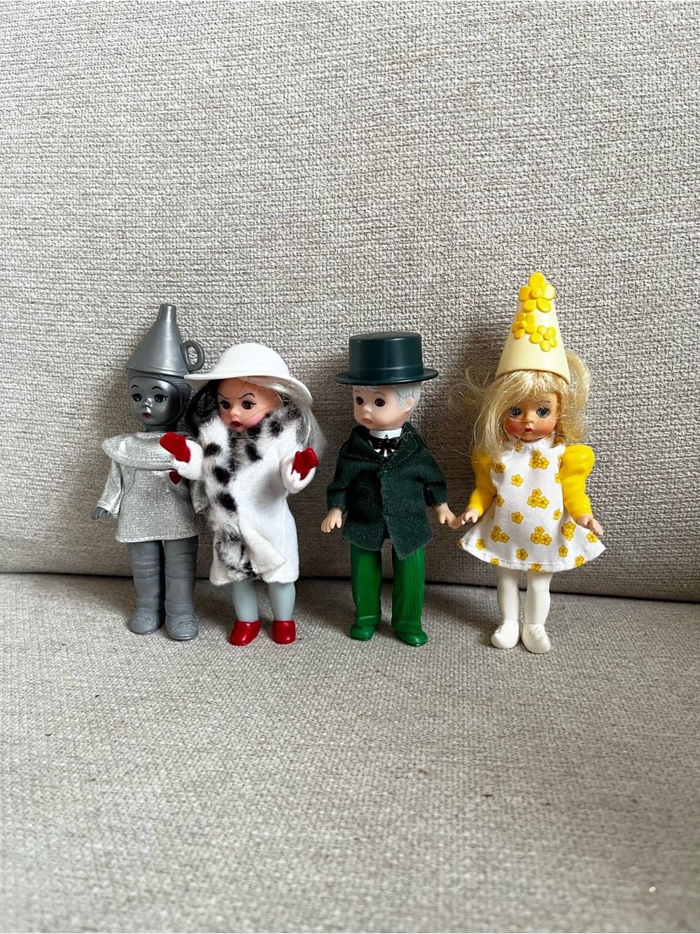 Set of 4 Madame Alexander dolls